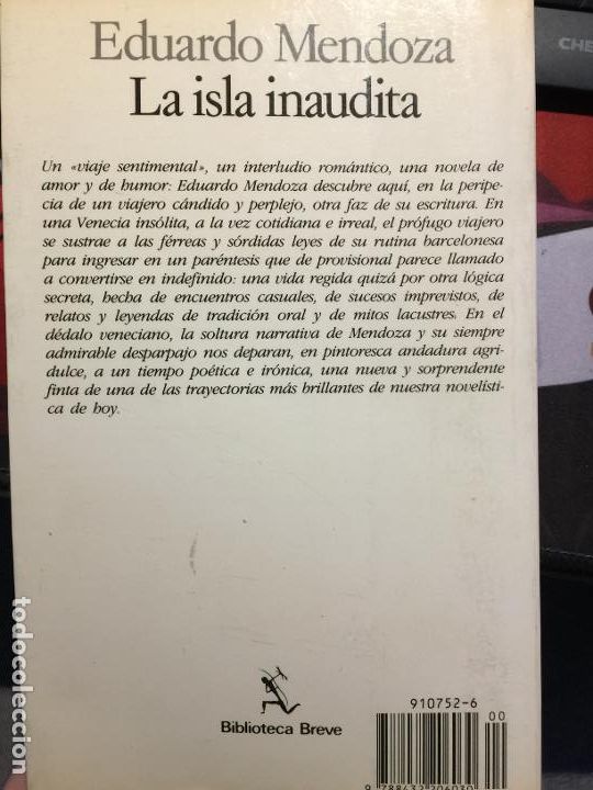 Libros: La isla inaudita - Eduardo Mendoza - Foto 5