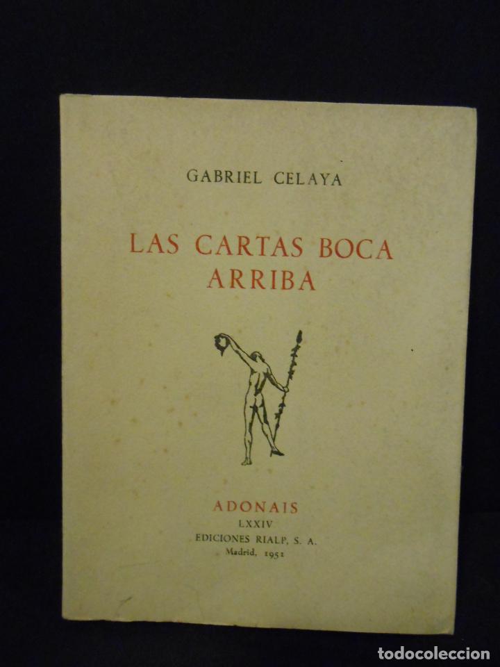 Libros: CELAYA, Gabriel.- - Las cartas boca arriba - Foto 1