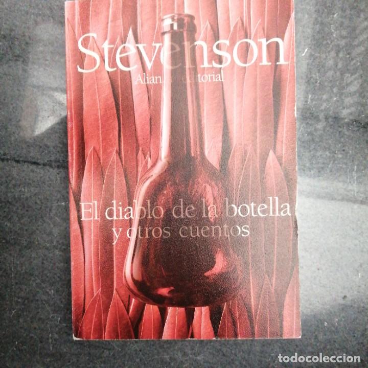 Libros: Libro EL DIABLO DE LA BOTELLA y otros cuentos STEVENSON EDITORIAL ALIANZA - Foto 1