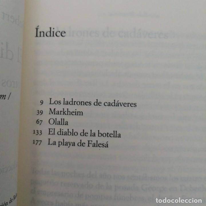 Libros: Libro EL DIABLO DE LA BOTELLA y otros cuentos STEVENSON EDITORIAL ALIANZA - Foto 2