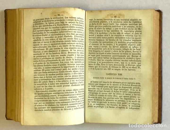 Libros: COMPENDIO DE HISTORIA UNIVERSAL. - CORTADA, Juan. 1859 - Foto 6