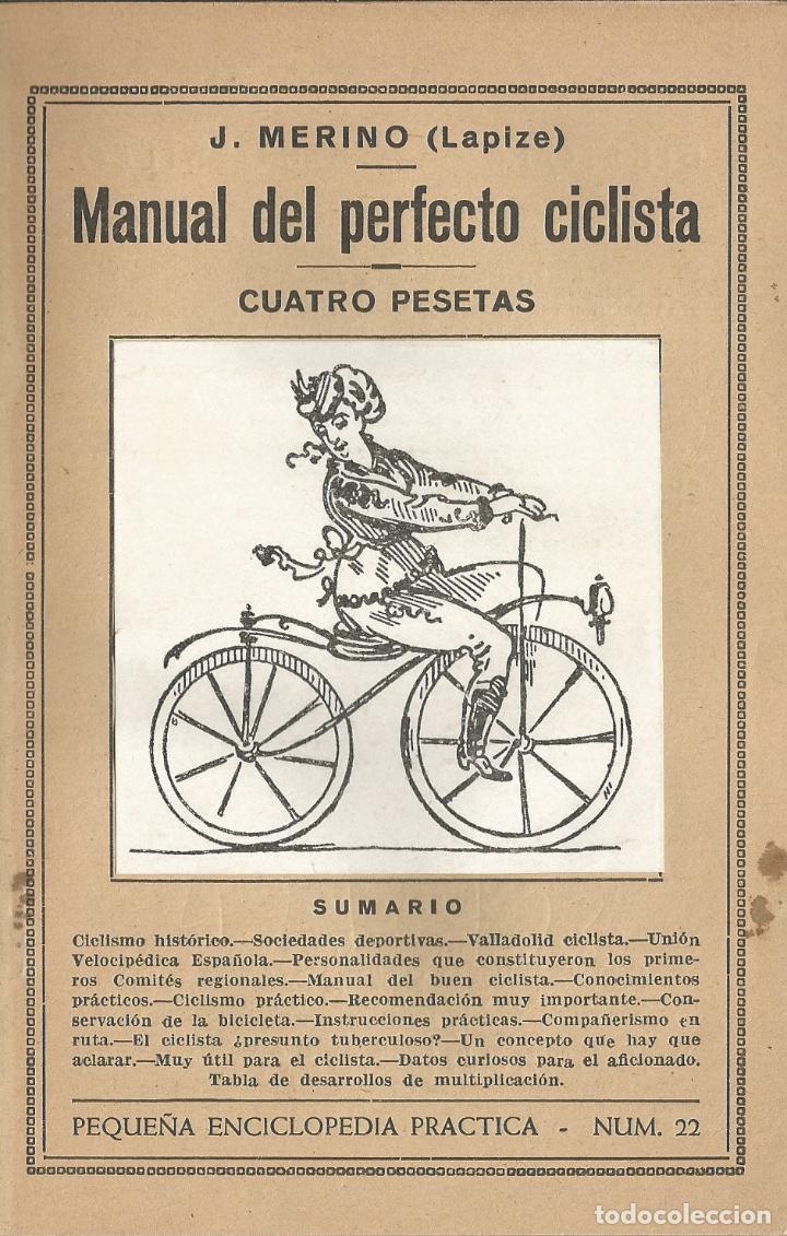 Libros: MANUAL DEL PERFECTO CICLISTA. AAX - Foto 1