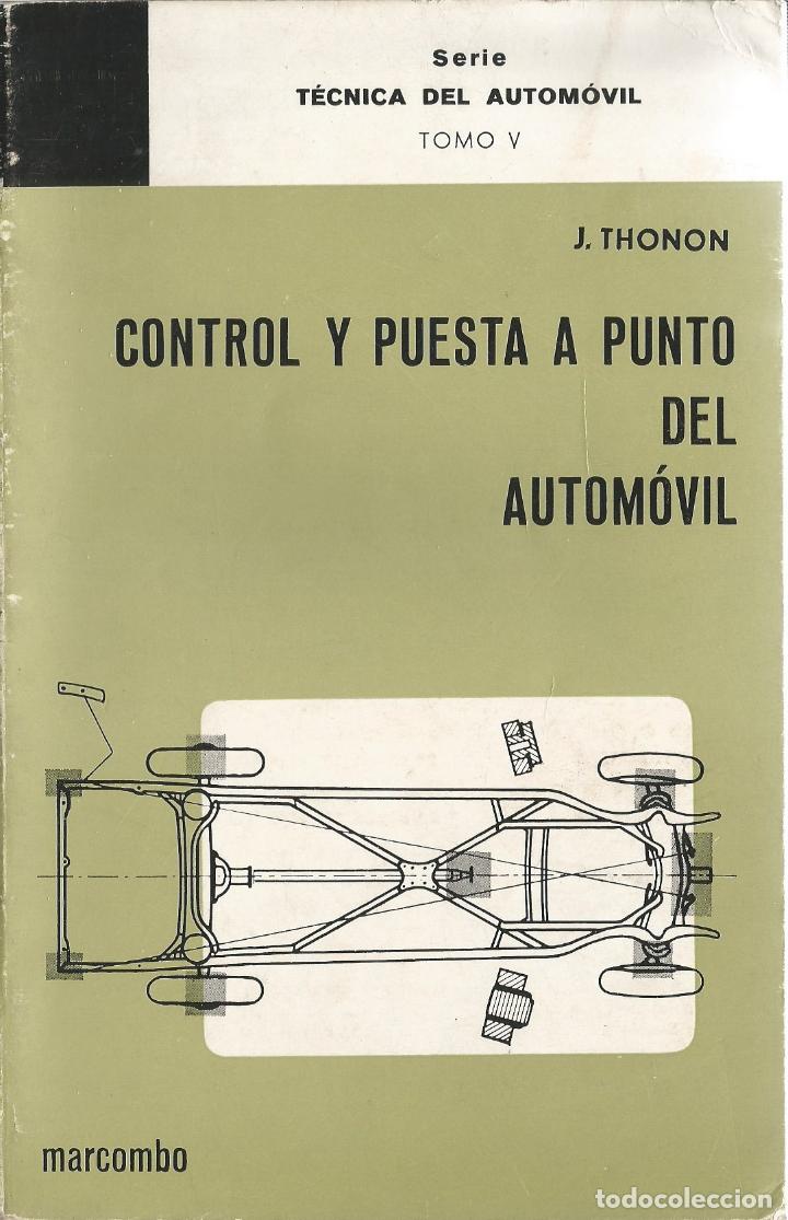 Libros: CONTROL Y PUESTA A PUNTO DEL AUTOM&Oacute;VIL. - AAX - Foto 1