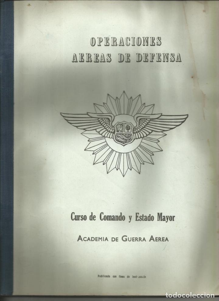 Libros: OPERACIONES A&Eacute;REAS DE DEFENSA-CURSO DE COMANDO Y ESTADO MAYOR. - AAZ - Foto 1