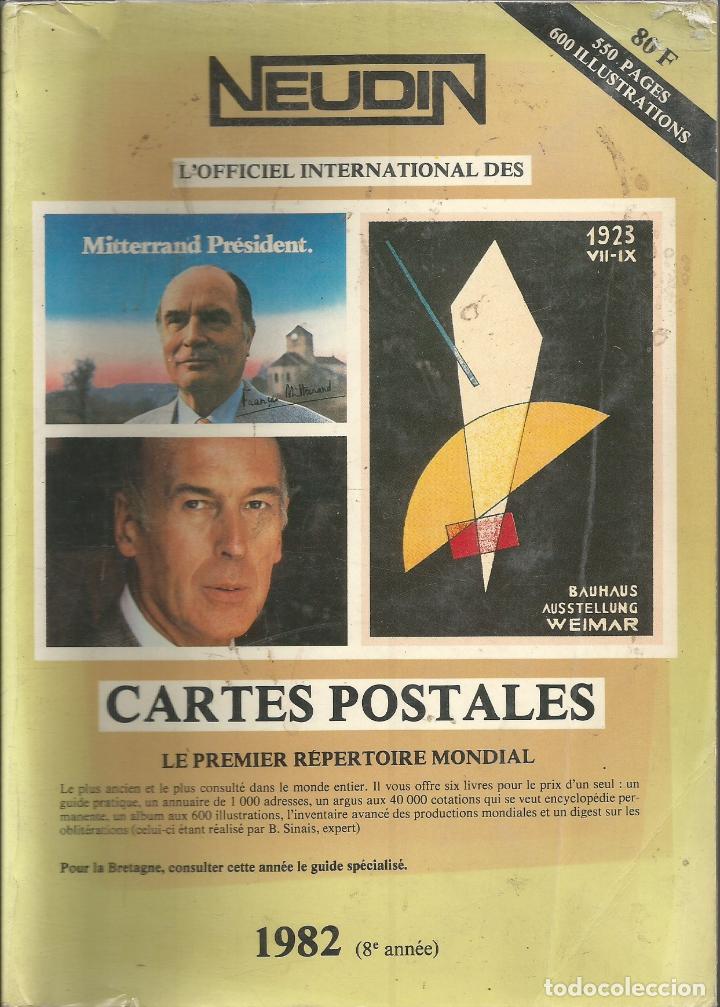 Libros: CARTES POSTALES DE COLLECTION. - NEUDIN. 1982.- AAZ - Foto 1