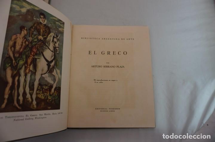 Libros: 15-C - EL GRECO - ARTURO SERRANO PLAJA / EDITORIAL POSEIDON - Foto 4