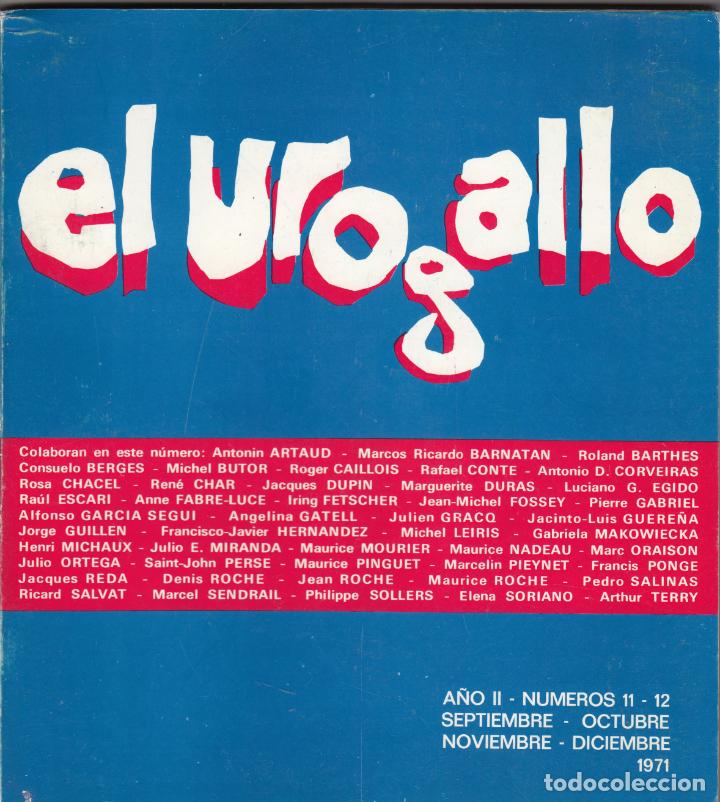 Libros: EL UROGALLO, N&Uacute;MEROS 11 Y 12. - ABC - Foto 1
