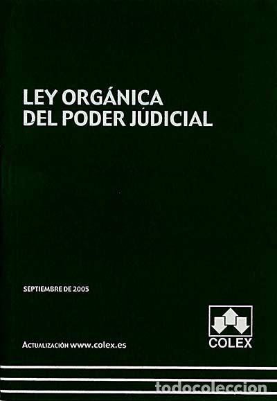 Libros: Ley org&aacute;nica del poder judicial - VVAA - Foto 1