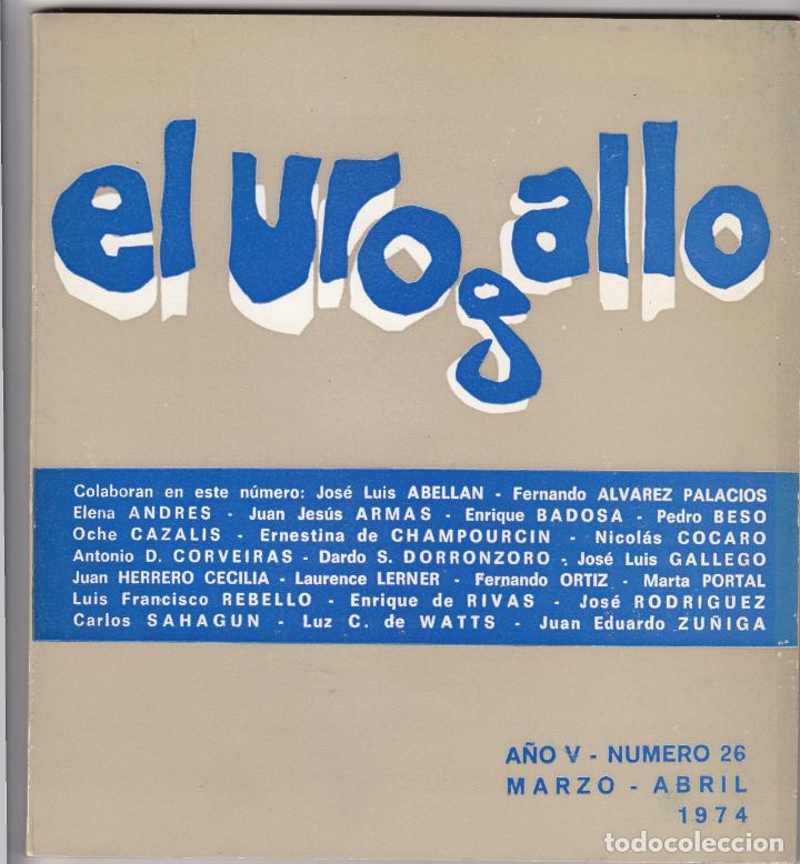 Libros: EL UROGALLO, N&Uacute;MERO 26. ABC - Foto 1