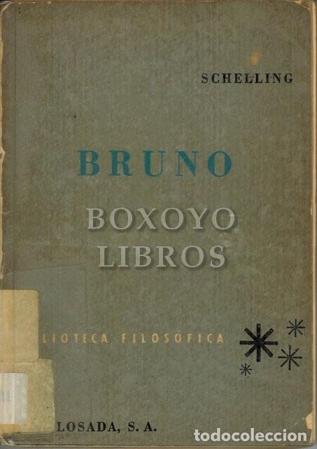 Libros: SCHELLING. Bruno. Traducci&oacute;n de Hilario R. de Sanz - Foto 1