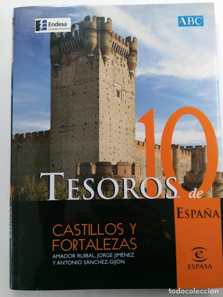 Libros: TESOROS DE ESPA&Ntilde;A 10 - CASTILLOS Y FORTALEZAS - ESPASA - Foto 1