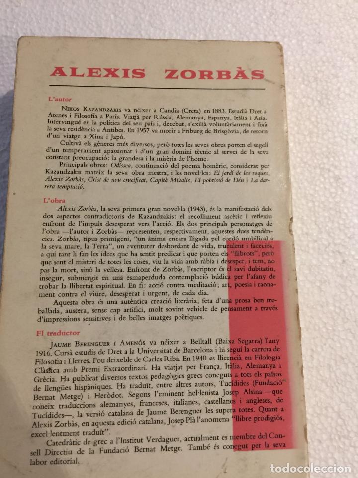Libros: Alexis zorb&agrave;s - Nikos Kazandzakis - Foto 4