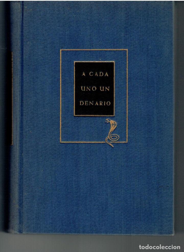 Libros: A CADA UNO UN DENARIO. RUCE MARSHALL. E D H A S A, 1956. - Foto 1