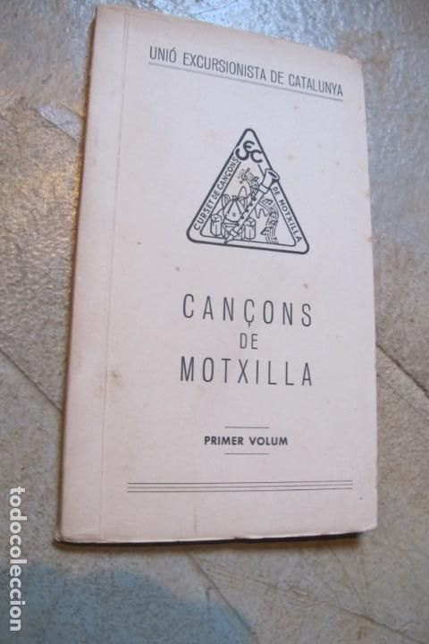 Livros em segunda m&atilde;o: CAN&Ccedil;ONS DE MOTXILLA. PRIMER VOMUM. UNIO EXCURSIONISTA DE CATALUNYA