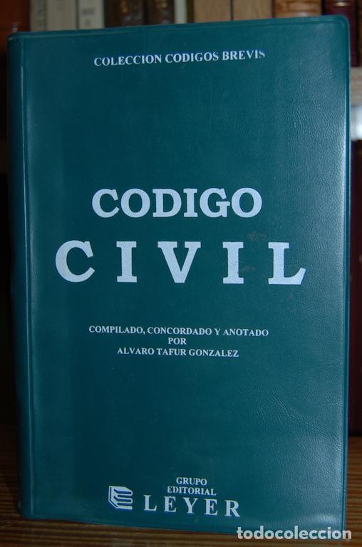Libros: CODIGO CIVIL. (Colecci&oacute;n C&oacute;digos Brevis) - TAFUR GONZALEZ, Alvaro - Foto 1