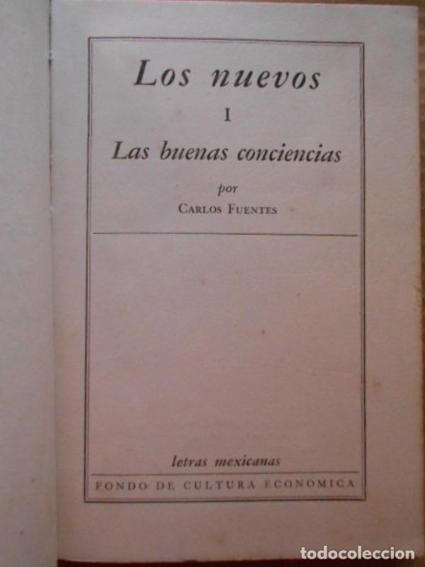 Libros: LAS BUENAS CONCIENCIAS. - FUENTES, Carlos. - Foto 2