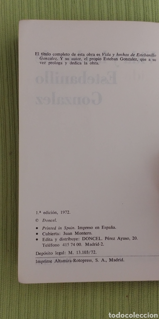 Libros: Vida y hechos de Estebanillo Gonzalez - Foto 5