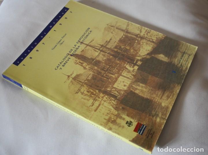 Libros: CATALOGO LIBRO EXPOSICI&Oacute;N BREVE RESE&Ntilde;A HISTORICA PUERTO MALAGA. VICENTE G&Oacute;MEZ NAVAS 1987 1997 OLEOS