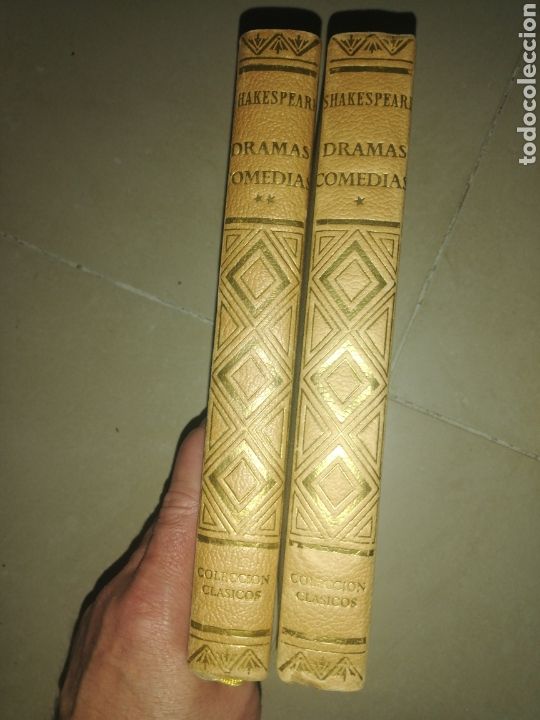 Libros: Shakespeare dramas comedias(2 tomos) , colecci&oacute;nes nauta