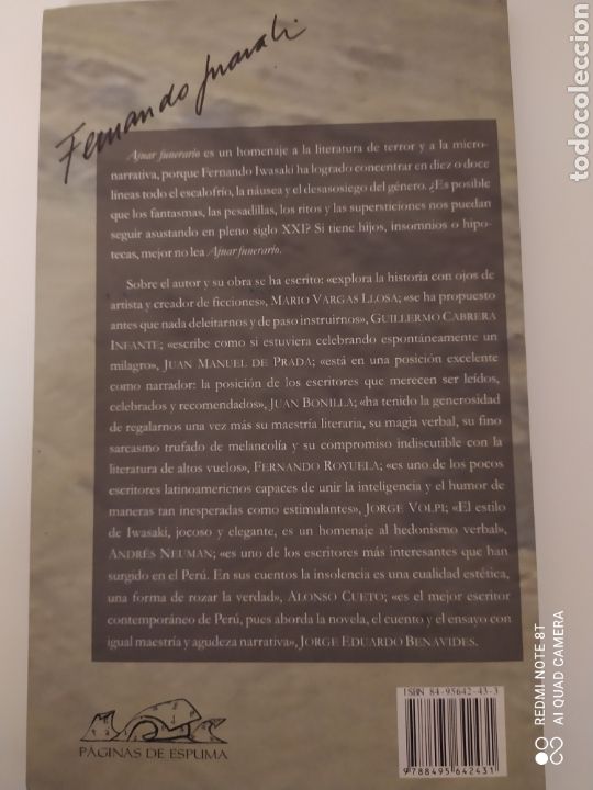 Libros: Ajuar funerario Fernando Iwasaki - Foto 2