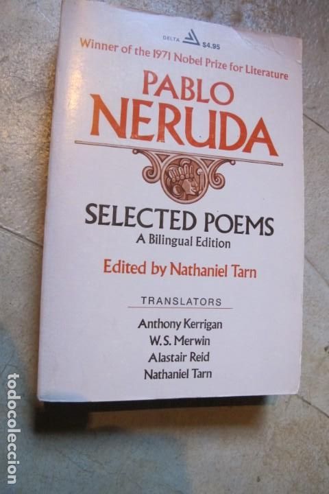 Libros: PABLO NERUDA SELECTED POEMS. BILINGUAL EDITION. EDICION BILINGUE - Foto 1
