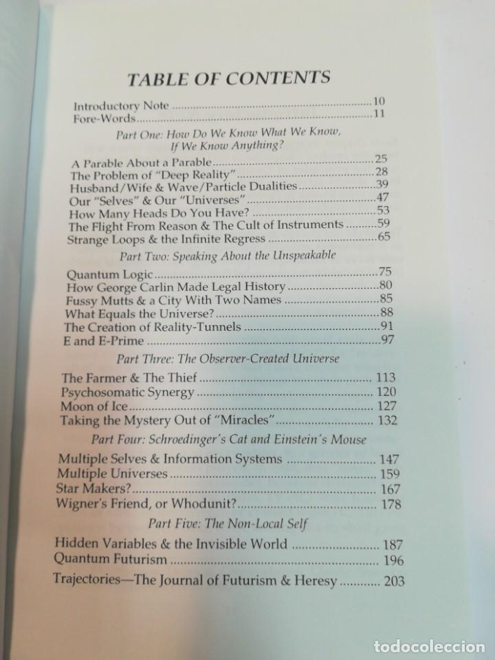 Libros: ROBERT ANTON WILSONS Quantum psychology (ingl&eacute;s) SA2272 - Foto 3
