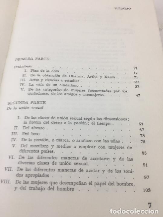 Libros: KAMA SUTRA - ANONIMO - EDITORIAL A.T.E. (Barcelona) - 1973 - Foto 4