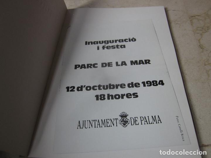 Libros: PARC DE LA MAR - AJUNTAMENT DE PALMA 1984 - Foto 3