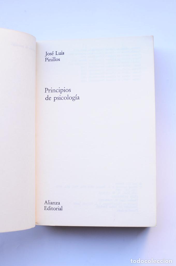 Libros: Principios de psicolog&iacute;a - PINILLOS, Jos&eacute; Luis - Foto 2