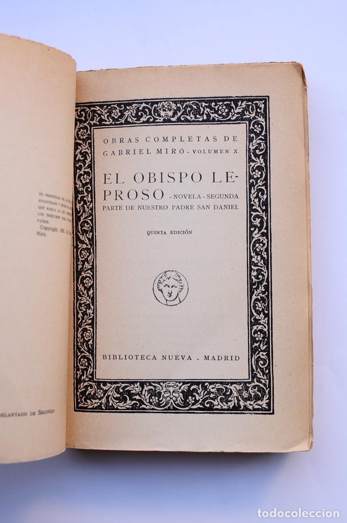 Libros: El obispo leproso - MIR&Oacute;, Gabriel - Foto 2