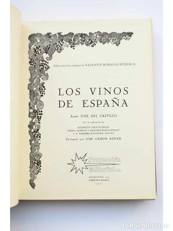 Libros: Los vinos de Espa&ntilde;a - CASTILLO, Jos&eacute; del - Foto 4