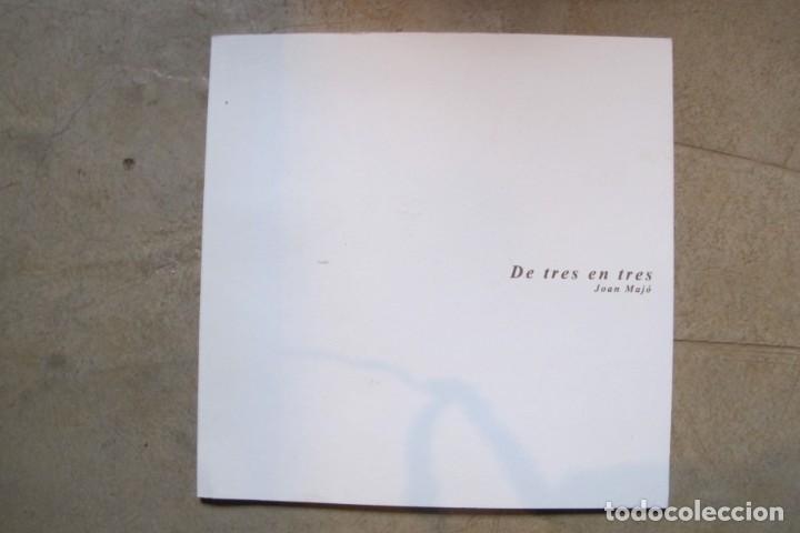 Libros: DE TRES EN TRES . JOAN MAJO - Foto 1