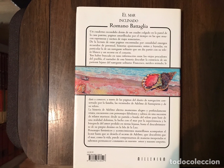 Libros: El mar inclinado. Romano Battaglia - Foto 2