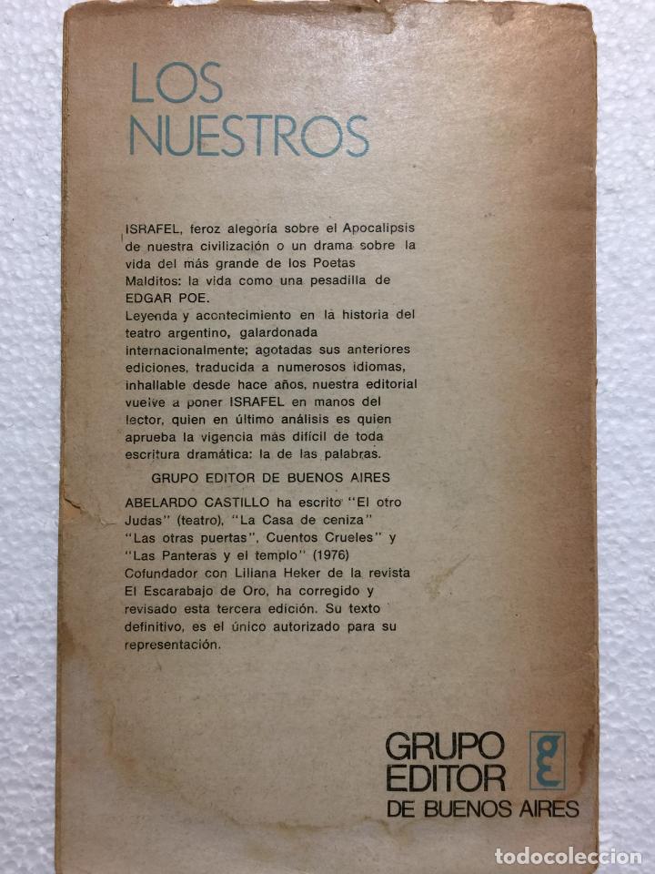 Libros: Israfel - Abelardo Castillo - Foto 2