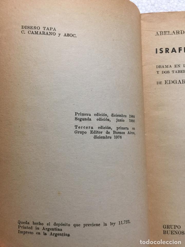 Libros: Israfel - Abelardo Castillo - Foto 4
