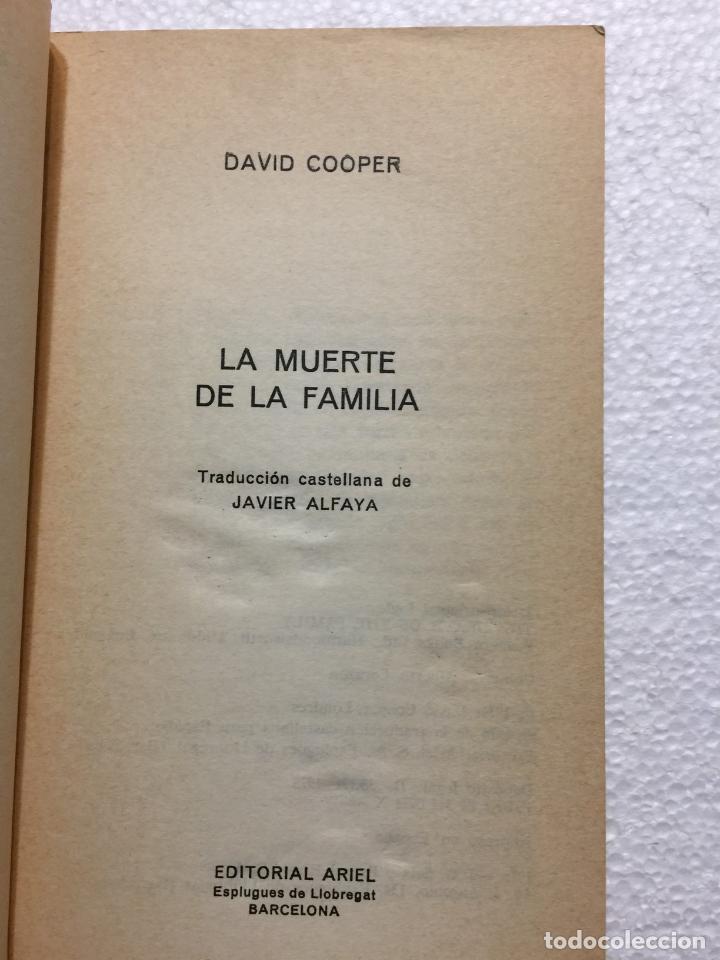 Libros: La muerte de la familia - David Cooper - Foto 2