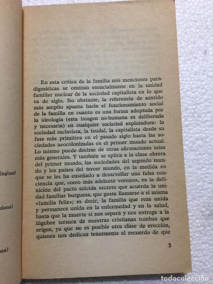 Libros: La muerte de la familia - David Cooper - Foto 4