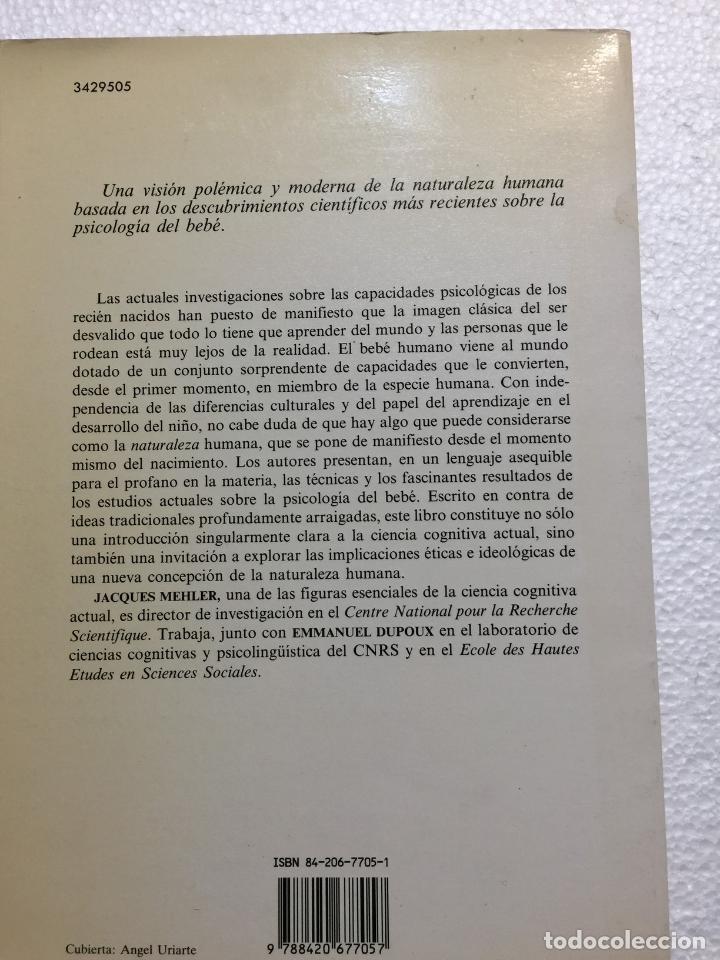 Libros: Nacer sabiendo - Jacques Mehler & Emmanuel Dupoux - Foto 4