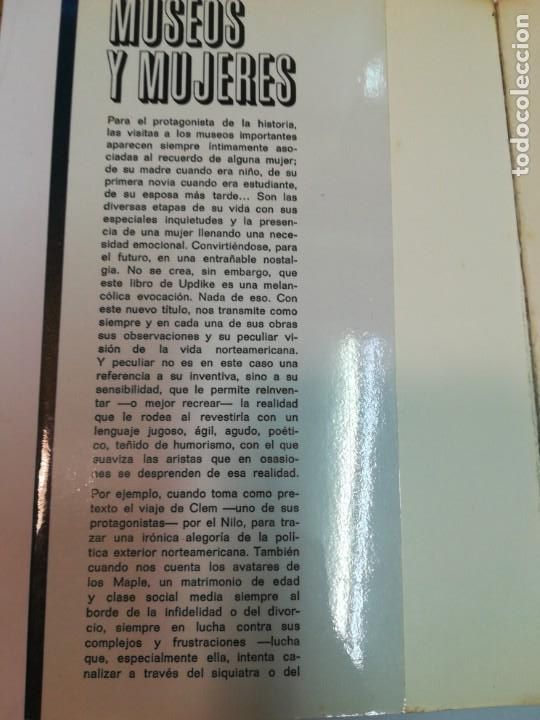 Libros: JOHN UPDIKE Museos y mujeres SA2314 - Foto 2