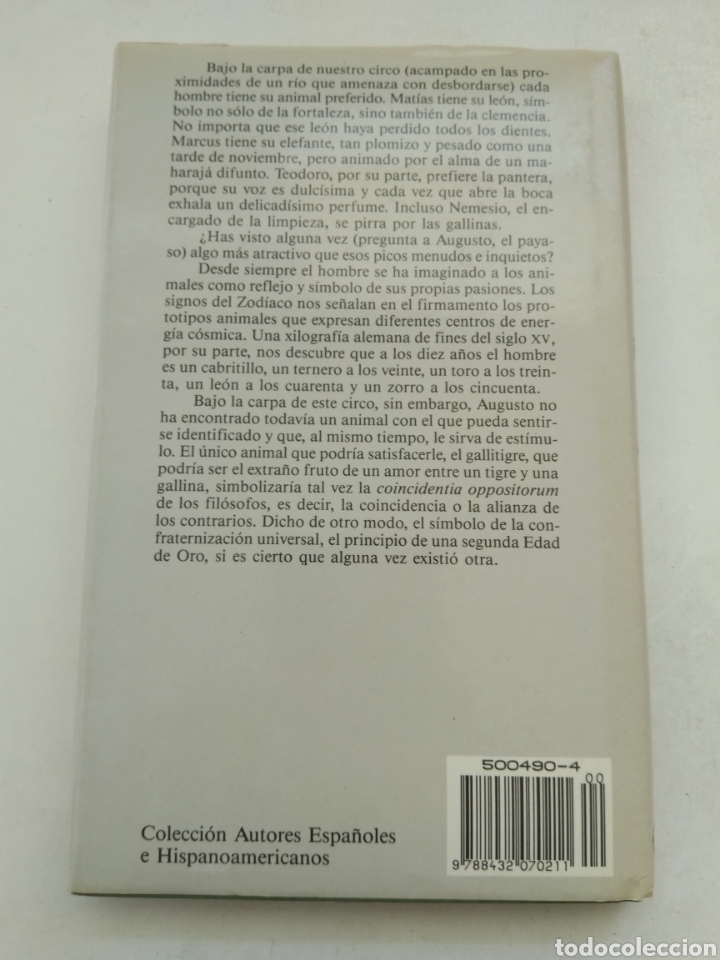 Libros: EL GALLITIGRE/JAVIER TOMEO - Foto 3