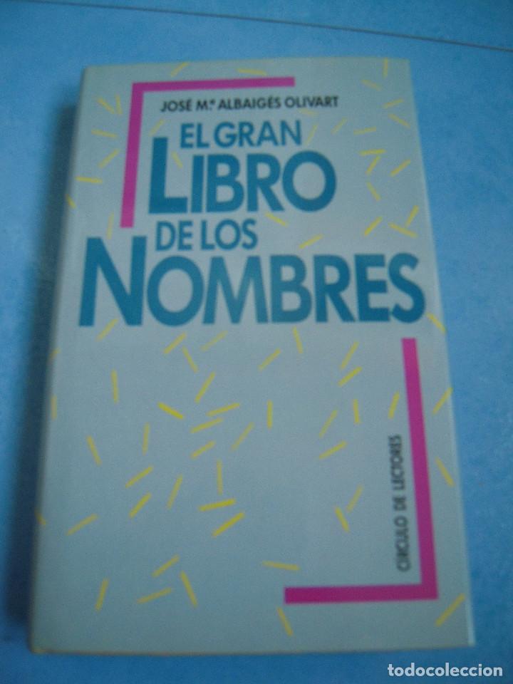 Libros: El gran libro de los nombres - Foto 1
