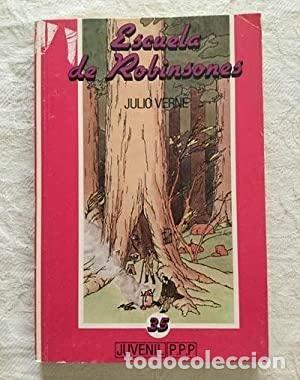Libros: ESCUELA DE ROBINSONES - VERNE, JULIO - Foto 1