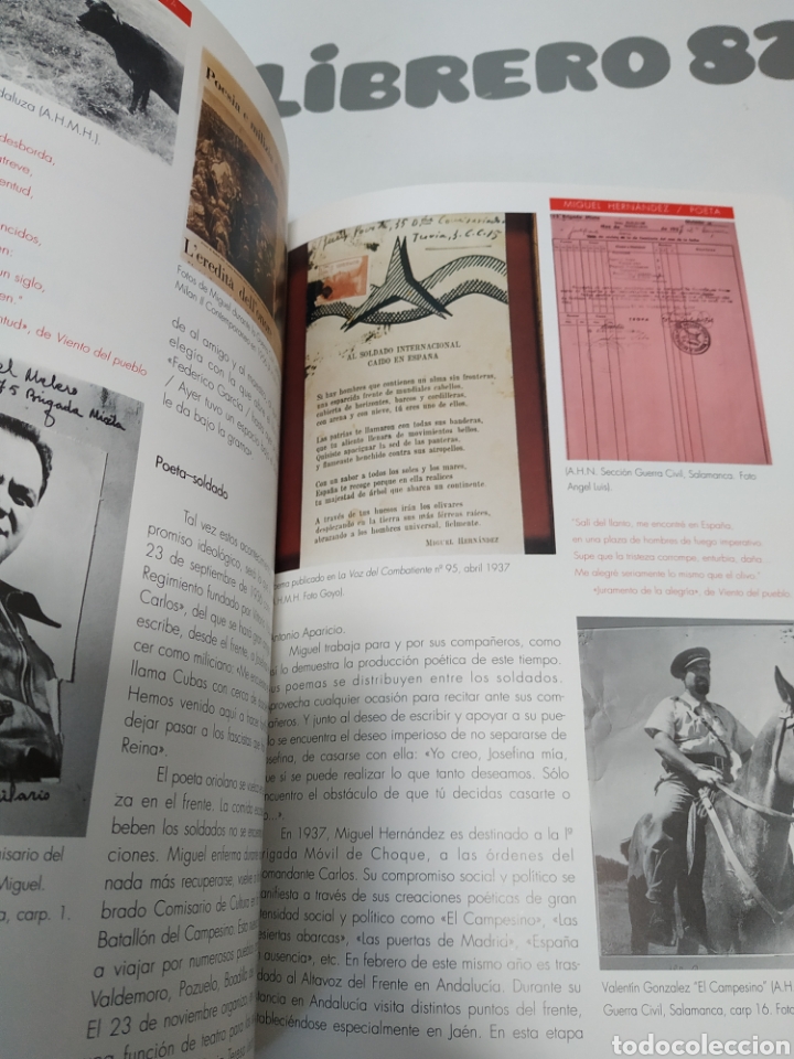 Libros: Miguel Hern&aacute;ndez, Poeta, exposici&oacute;n - Foto 4