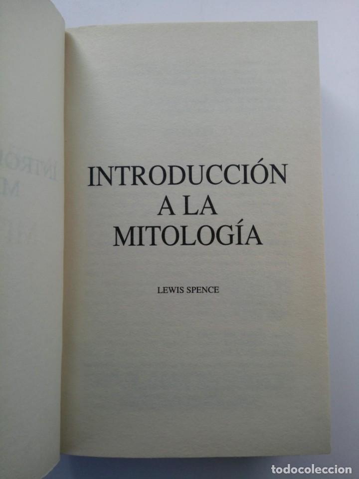 Libros: INTRODUCCI&Oacute;N A LA MITOLOG&Iacute;A - LEWIS SPENCE - M. E. EDITORES - Foto 2