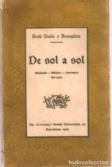 Libros: De sol a sol - Doria y Bonaplata, Eveli - Foto 1