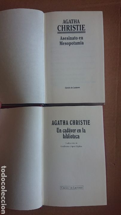 Libros: SUPER LOTE DE 17 LIBROS AGATHA CHRISTIE - Foto 5