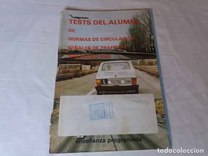 Libros: ANTIGUO LIBRO TEST ALUMNO - Foto 1