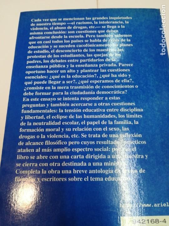 Libros: FERNANDO SAVATER El valor de educar SA2354 - Foto 2