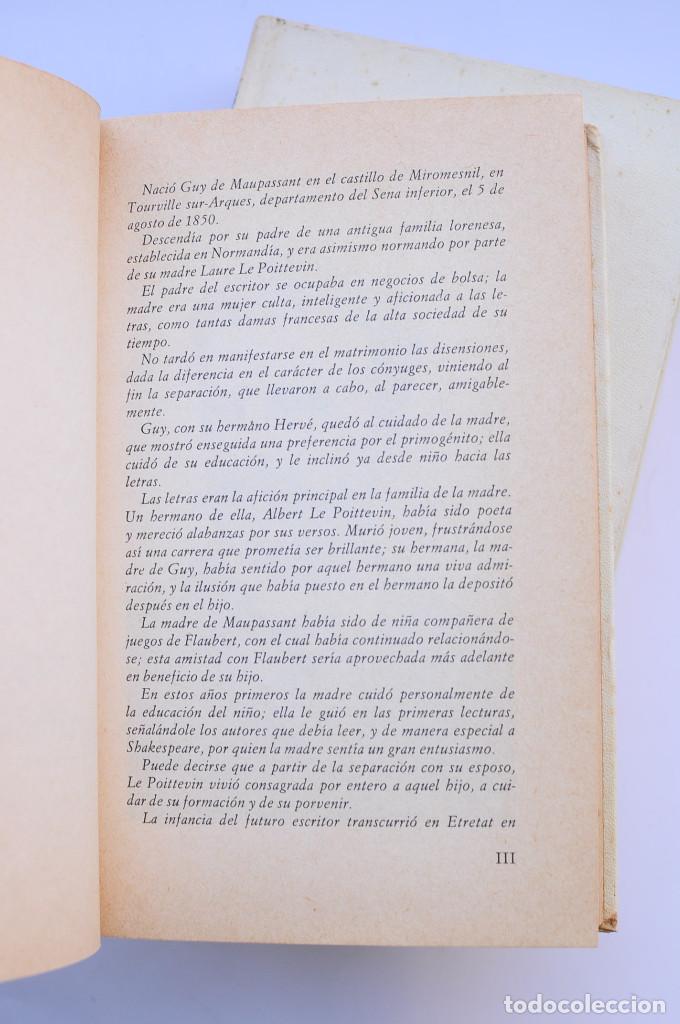 Libros: Guy de Maupassant. Bel Ami y Relatos - MAUPASSANT, Guy de - Foto 4