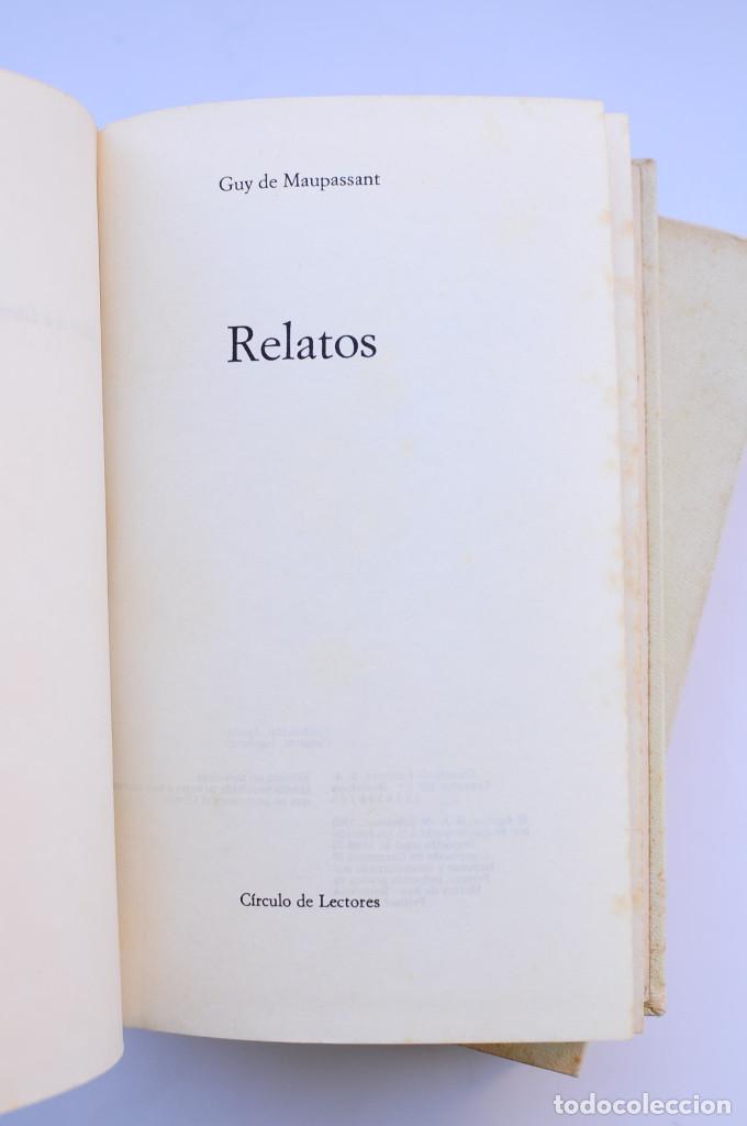 Libros: Guy de Maupassant. Bel Ami y Relatos - MAUPASSANT, Guy de - Foto 6